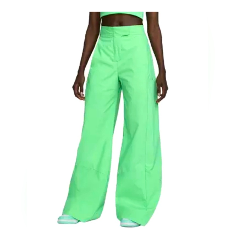 Green Nike Flare Pants
